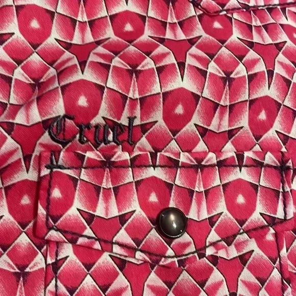 NWT Cruel Button Down Long Sleeve Shirt - Picture 4 of 4